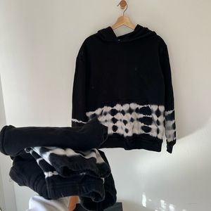 TALENTLESS ombré Sweat Set